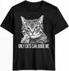 Funny Cat Graphic T-shirt