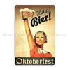 Vintage Hurra Bier Sticker German Beer Purity Law Reinheitsgebot Metal Mural Painting Club Bar Design Wall Mural Tin Sign Poster