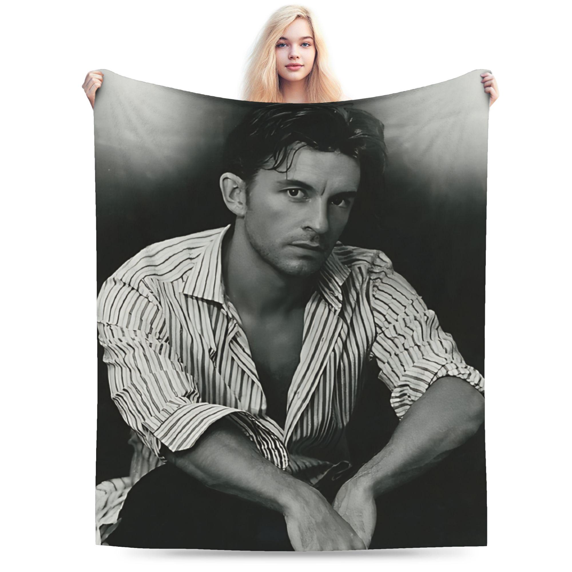

Soft Warm Blanket Children Travel Jonathan Bailey Throw Blanket Flannel Bedspread For Living Room Novelty Sofa Bed Cover 30x40in