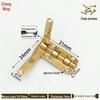 Retro Wooden Box Seven-Character 90° Iron Hinge - Small Leaf Hinge for Airplane-Style Hardware