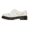 Dr. Martens 1461 Leather Embellished Bow Casual Shoes Women Shoes White 27852100