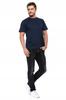 T-Shirt Men's Cotton Short Sleeve M Navy