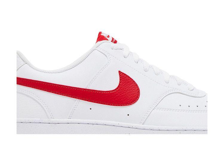 Nike Court Vision Low Next Nature White University Red