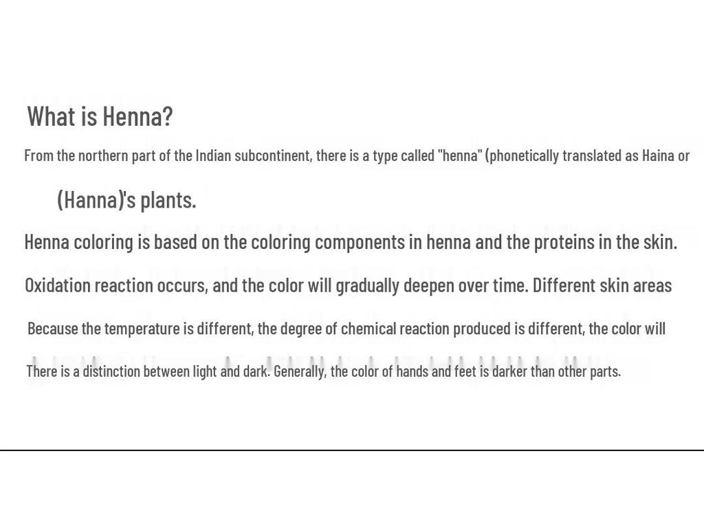 Golecha Semi-Concealing Waterproof Henna Freckle & Tattoo Paste