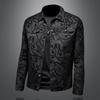 New Style Mens Korean Version Slim Fit Lapel Jacket Casual Oversized Outerwear JK8865