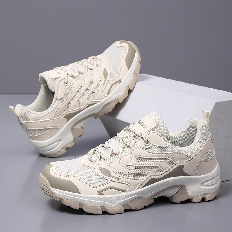 Outdoor Hiking Shoes Men's New Wide Last Wide Head Couple Breathable Non-slip Wear-resistant Casual Camping Hiking Shoes Women