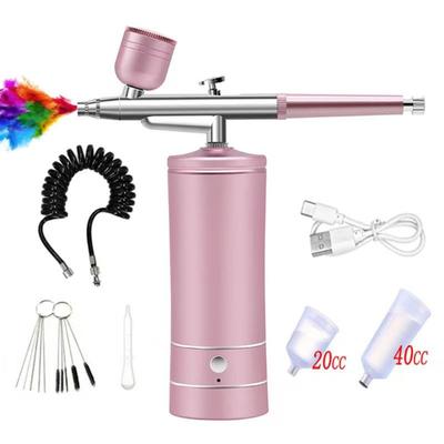 USB Charging Air Brush 2Models Nails Art Tool Portable Airbrush Nail Art Compressor