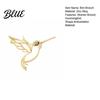 Hollow Hummingbird Brooch Bird Strong Pin High-Quality Alloy Durable Anti-Oxidation
