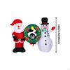 Christmas Inflatables Decoration Outdoor Built in LED for Winter Lawn Garden