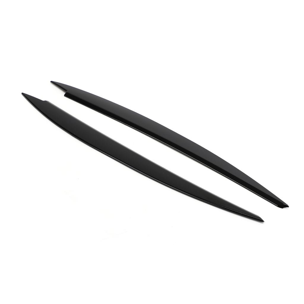 Frontscheinwerfer Augenlid Augenbrauen Abdeckung Zierleiste Schwarz Für VW Golf MK7 Golf R GTI GTD