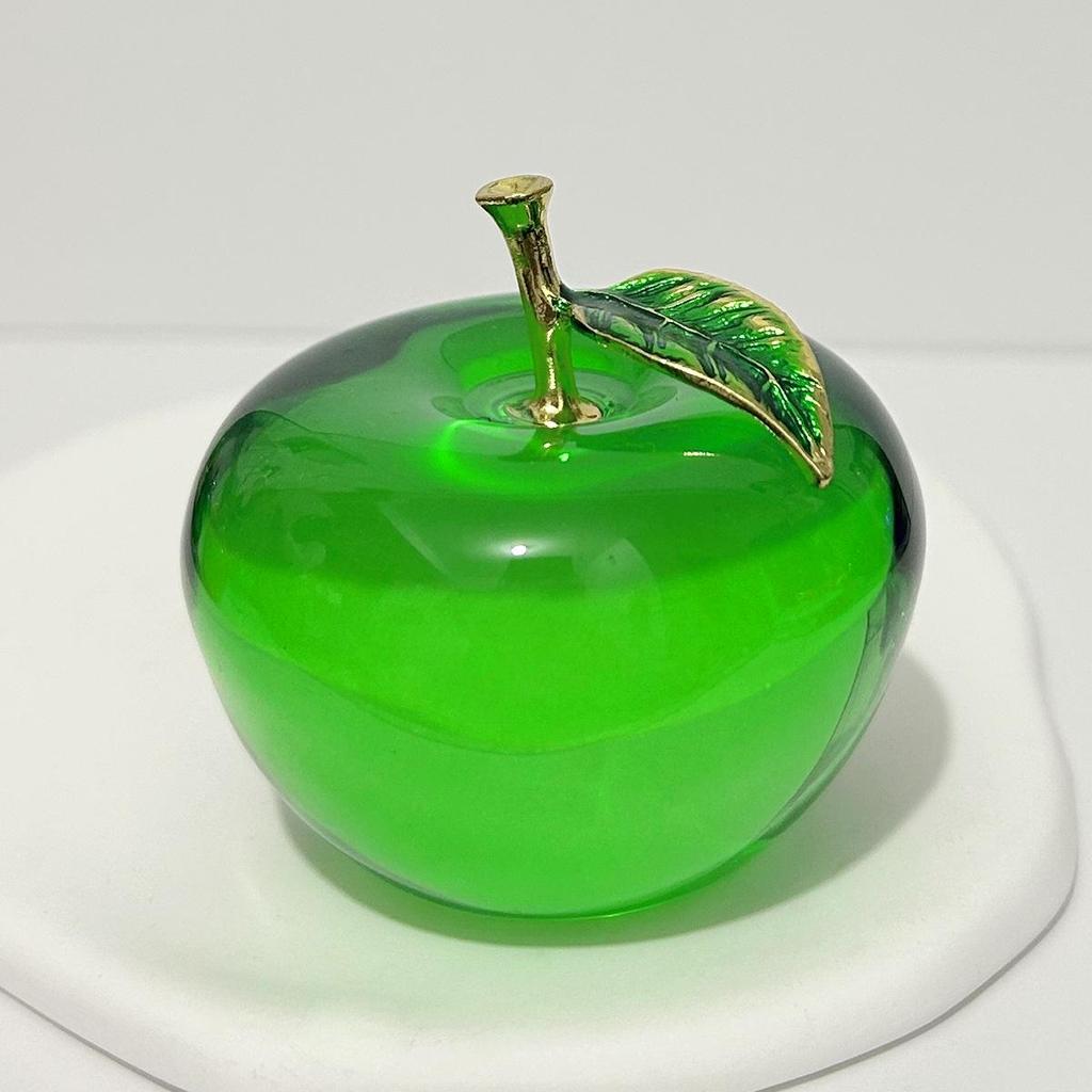 Kristallapfel-Ornament: Romantisches Weihnachts- & Hochzeitsgeschenk für Sie