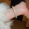 Korean Zircon Flower Bracelet: Elegant & Simple Versatile Bangle for Women