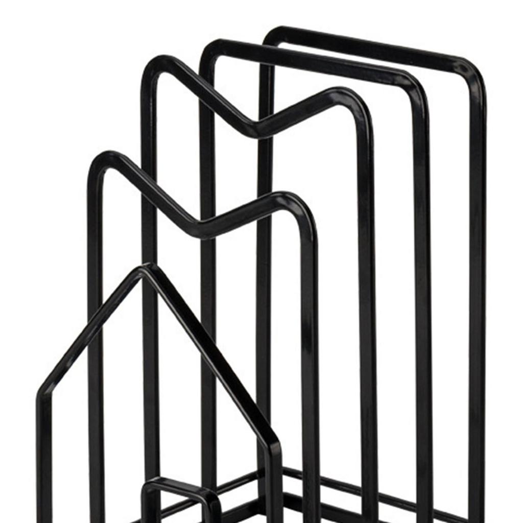 Chopping Board Storage Rack Multifunctional Pot Pan Lid Stand Holder Iron Good Ventilation Kitchen Countertop Organizer