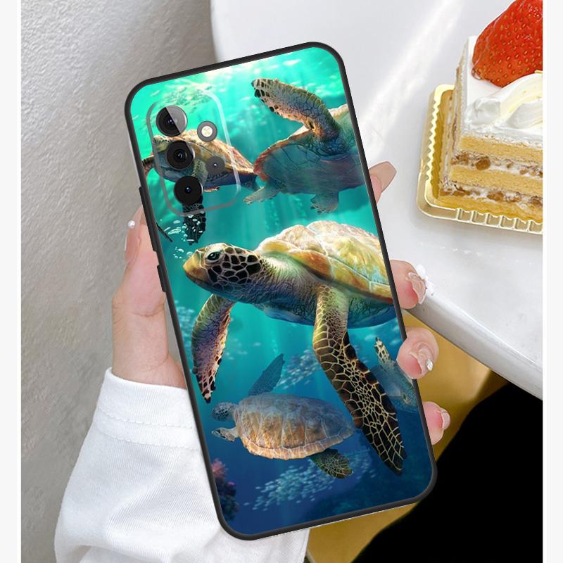 Ocean Sea Turtle Funda For Samsung Galaxy A52 A32 A12 A14 A34 A54 A51 A71 A53 A33 A13 A15 A25 A35 A55 Case