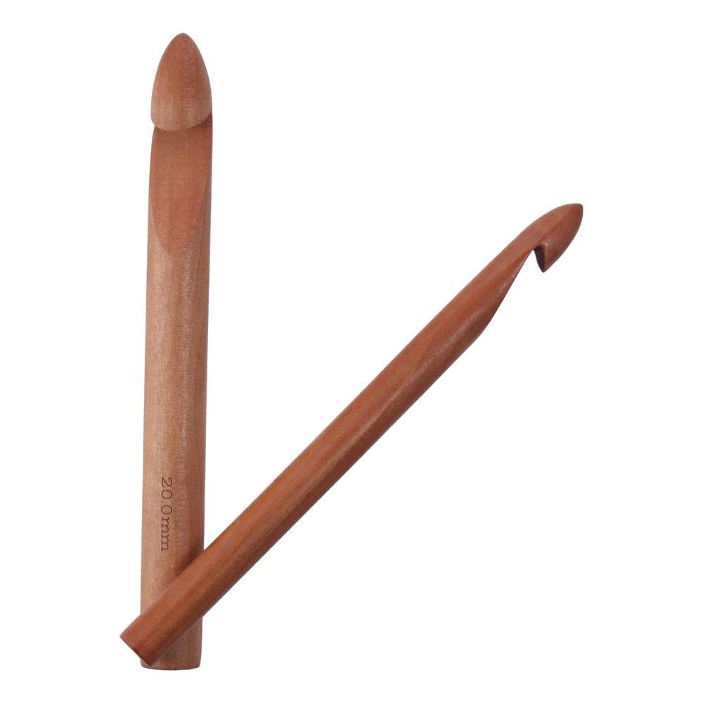 Brown Crochet Hooks Bamboo Bamboo Crochet Knitting Needle  for Knitting Scarves