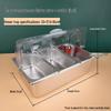 Stainless Steel Multifunctional Spice Jar Organizer & Display Tray