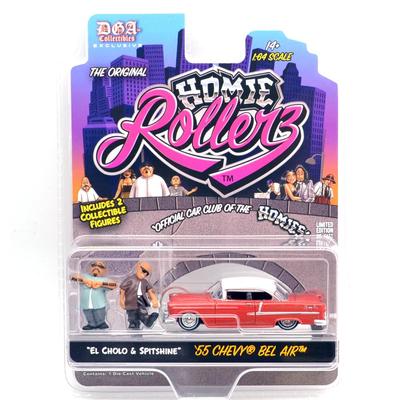 Greenlight 164 Scale Homie Rollerz - '55 Chevy Bel Air Greenlight X DGA 164 Homie Rollerz 2025 Series 1