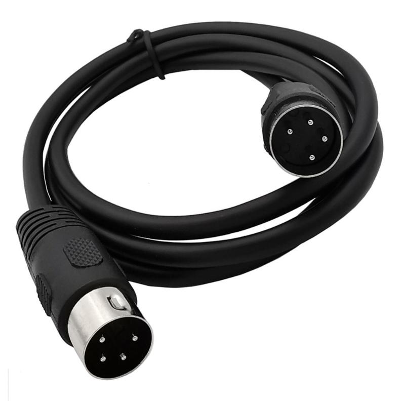4 Pin DIN Male To Male Adapter Cable for DVR Digital Video Recorder & DIN Audios Connector Device Portable Connector Cord