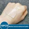 10Pcs First Aid Bandage Waterproof Adhesive Wound Dressings Sterile Dressing Hemostasis Patch Sticker Surgical Sutures