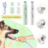 BEPAN  Dog Nail Grinder Pet Nail Clipper USB Rechargeable Pet Nail Trimmers Painless with Polisher Wheel for Small/Large Pets