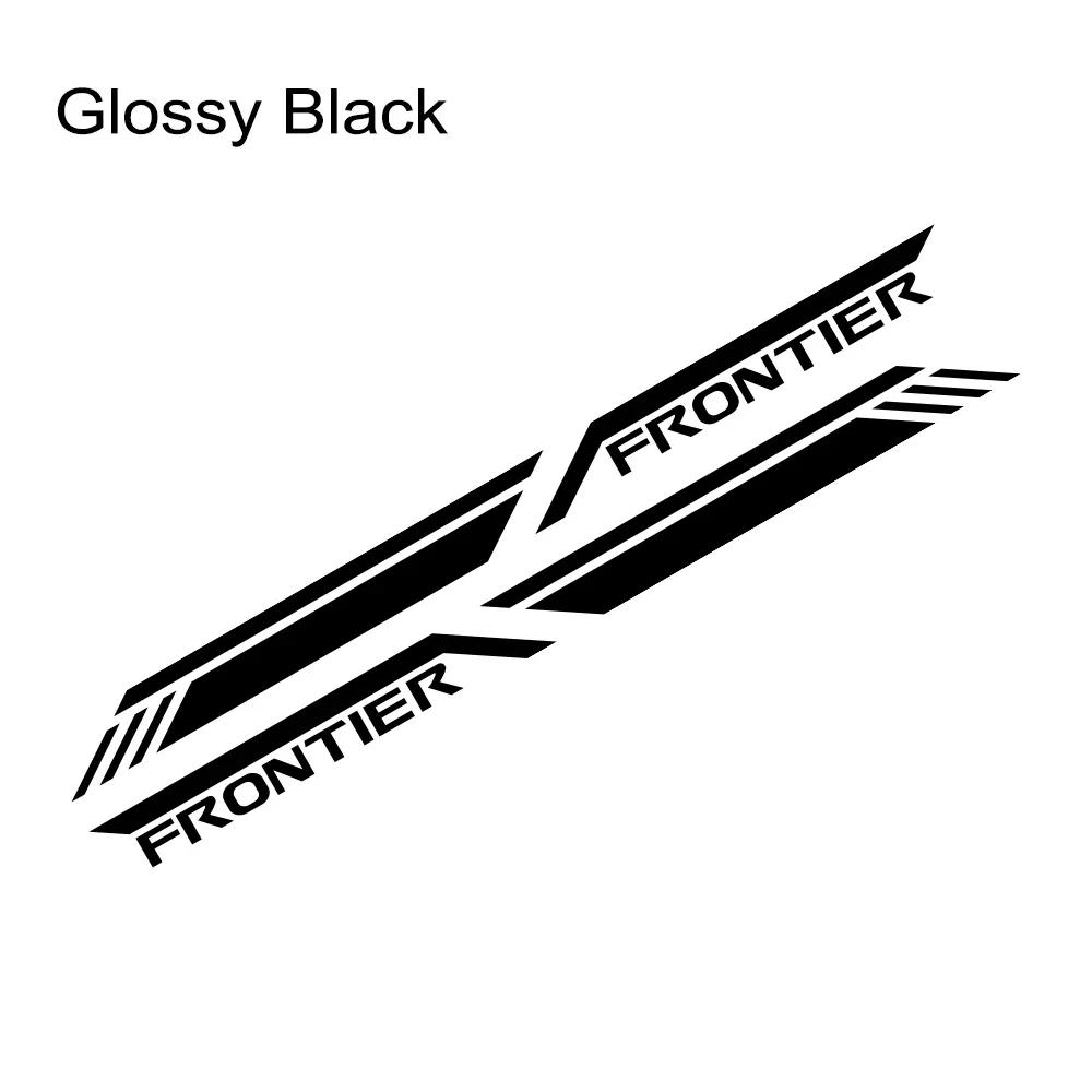 Car Trunk Side Sticker For Nissan Frontier NP300 Pro 4X D40 D22 Truck Graphics Stripes Decal Vinyl Cover Auto Tuning Accessories