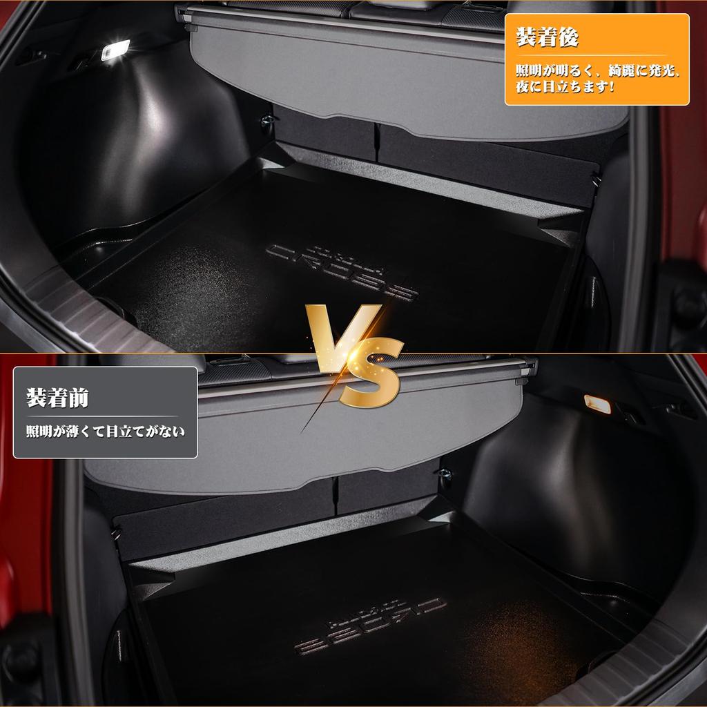 POPMOTORZ LED Kofferraumlampe für Toyota Corolla LED Innenraum Kofferraum Originalersatz Weiß Kofferraumlampe für Toyota Fahrzeuge Cross, Noah/Voxy,