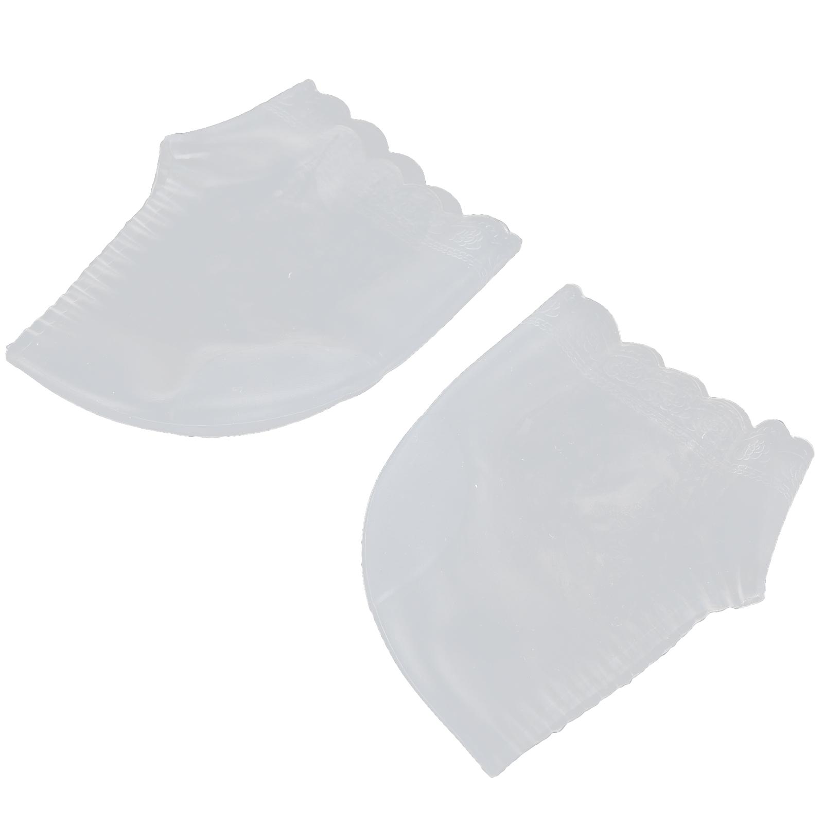 

Silicone Heel Socks Pain Relief Elastic Anti Cracking Heel Sve Cover for Foot Care( Red )