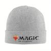 Magic Games Gathering MTG Knitted Hat Autumn Winter Skullies Beanies Ski Simple Logo Caps Female Male Acrylic Casual Bonnet