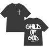 2026 Summer New Edition Bible Christian Doctrine Jesus Pattern Unisex Tshirt Loose Casual Style Street Retro Trend Versatile