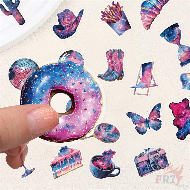 50Pcs/Set Starry Sky Art Series 01 PET Stickers Waterproof DIY Fashion Doodle Decals Stickers
