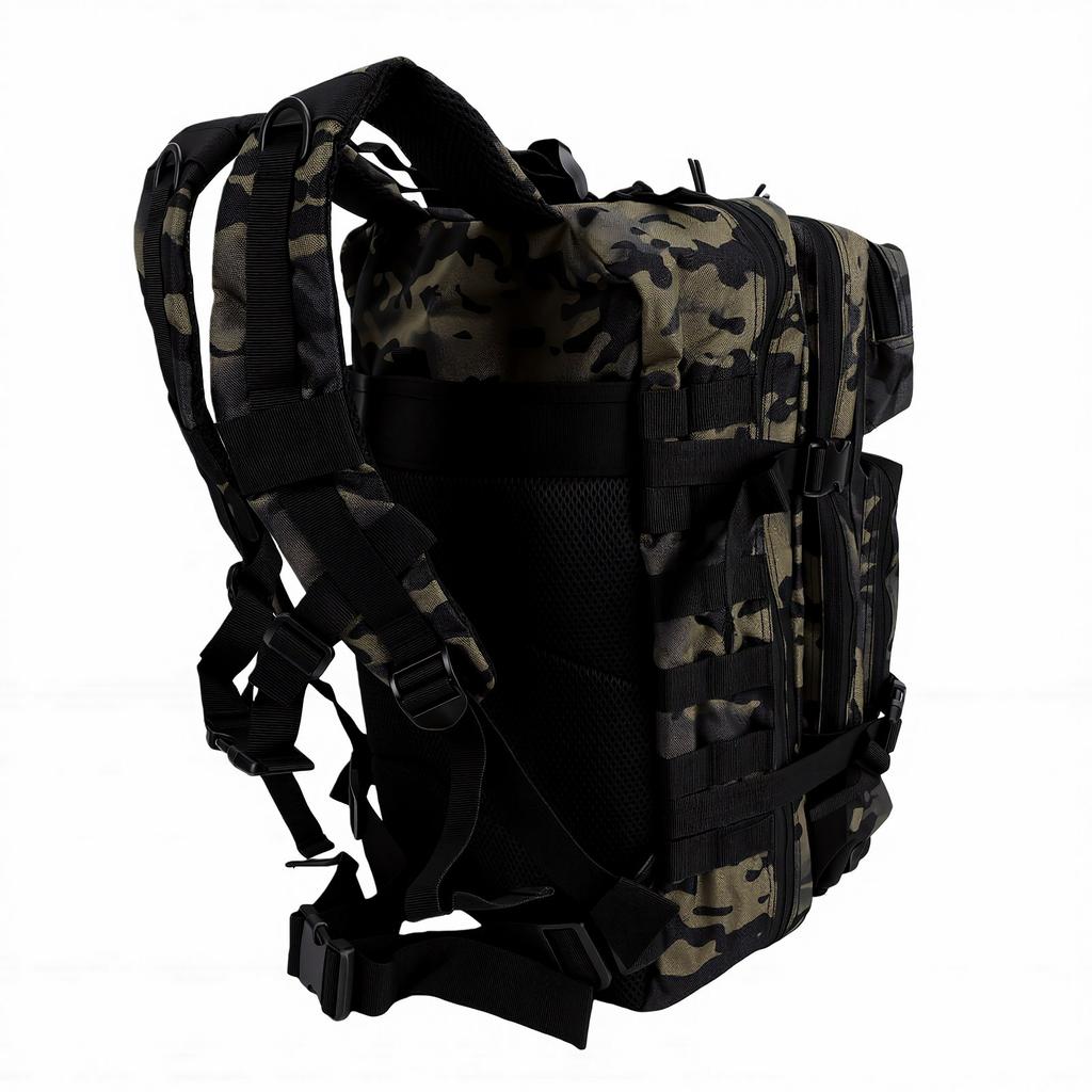 56L Outdoor Men Backpack Waterproofing Survival Hiking Backpack for Camping Mountaineering Travel