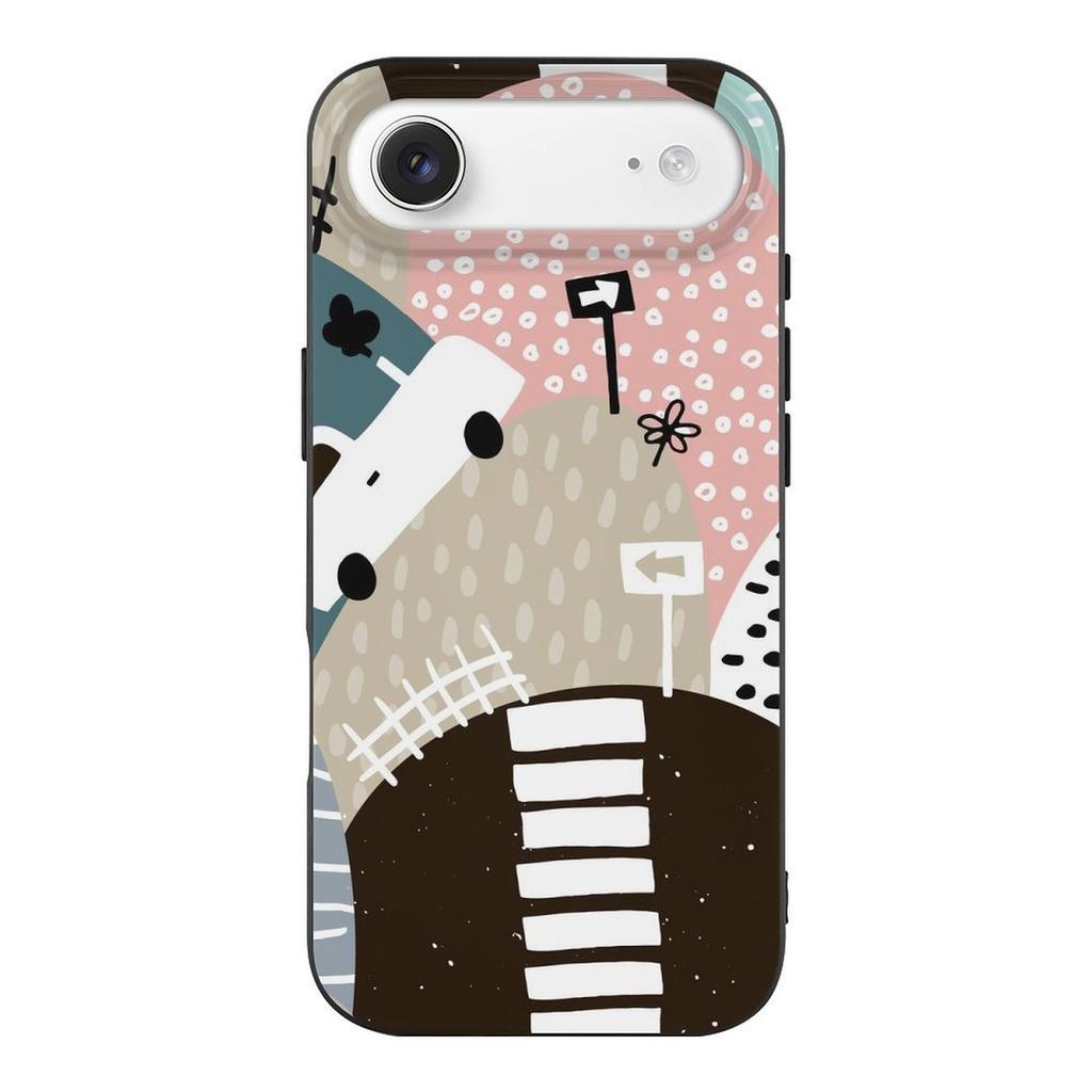 1 Pack For Iphone 17/17Air/17Pro/17ProMax Slim TPU Anti Smudge Clear Case With Precise Cutouts, Lens Edge And Smooth Feel