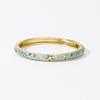 Enamel Flower Bangle Traditional Women's Hand Bracelet Vintage Cloisonne Bangle  Jewelry Gifts