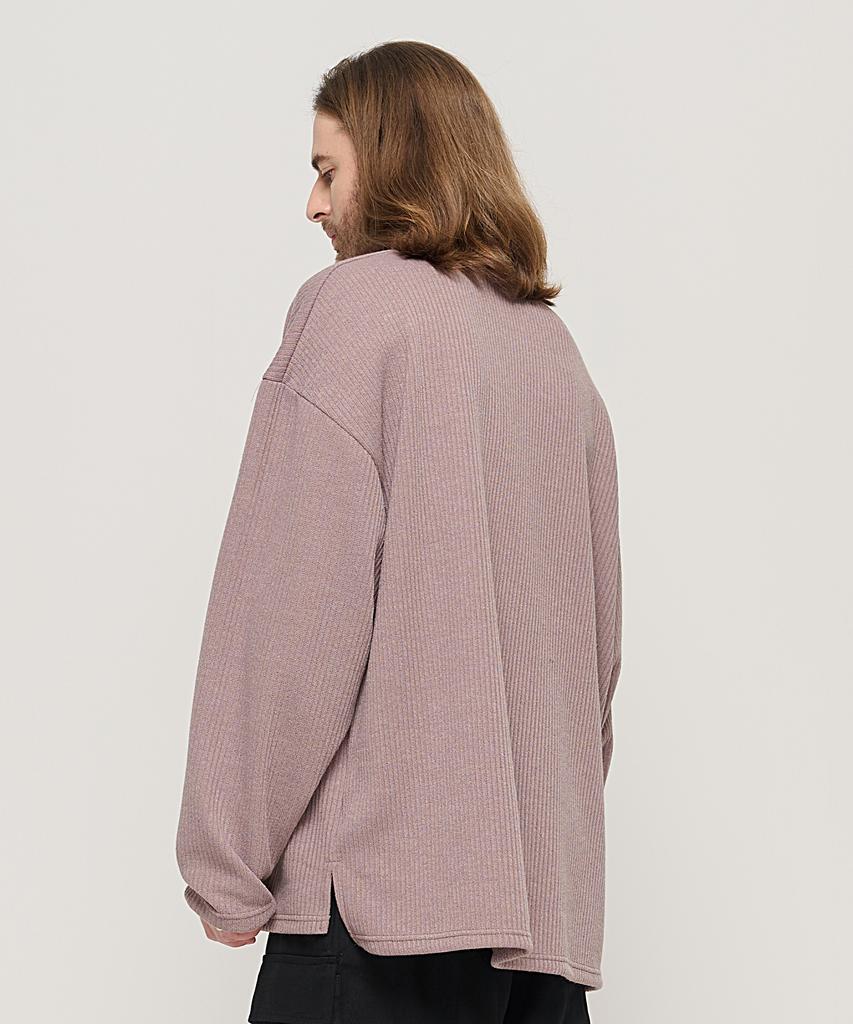 CARGOBROS Cb V-Neck Oversized Knit (Beige)