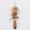Hanging Chew Grinding Small Animal Chew Toy for Birds Parrot Chewing Toy Straw Walnut Natural for Teeth Grinding