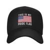 Unisex This Is My Pride Flag USA America Th of July Merch Baseball Cap  Snapback Hat Retro Formal Headwear Adjustable