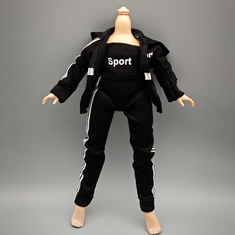 Handgefertigte Kleider Yoga Sportanzüge Kleidung Geeignet für 28CM High School Puppe Mit Langen Wimpern Mädchen Geburtstag Geschenk