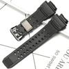 Black Resin Strap For Casio G-SHOCK RANGEMAN GW-9400 GW-9300 Watch Band TPU Men Band Sport Waterproof Bracelet Watch Accessories