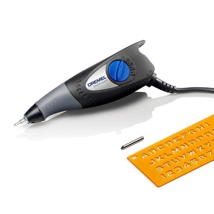 Graveur DREMEL Engraver - DREMEL 290 - Gravure sur métaux, verre, bois, plastique, céramique
