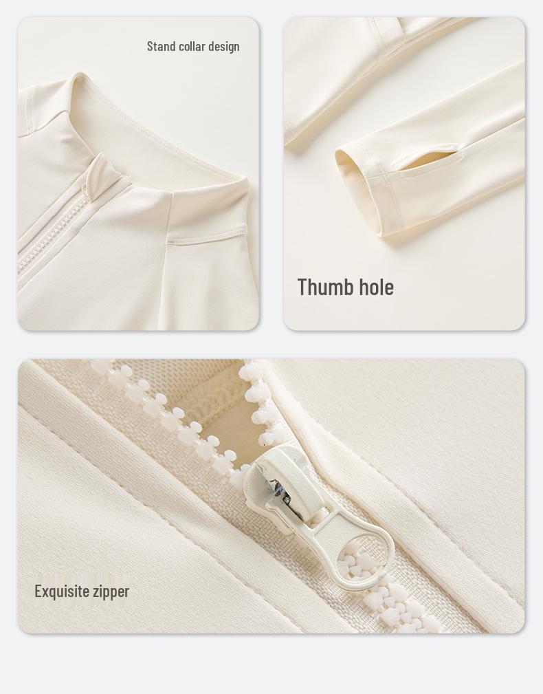 Women's Slimming Long Sleeve Stand Collar Sports Top - Elastic and Elegant Yoga & Running Fitness Jacket