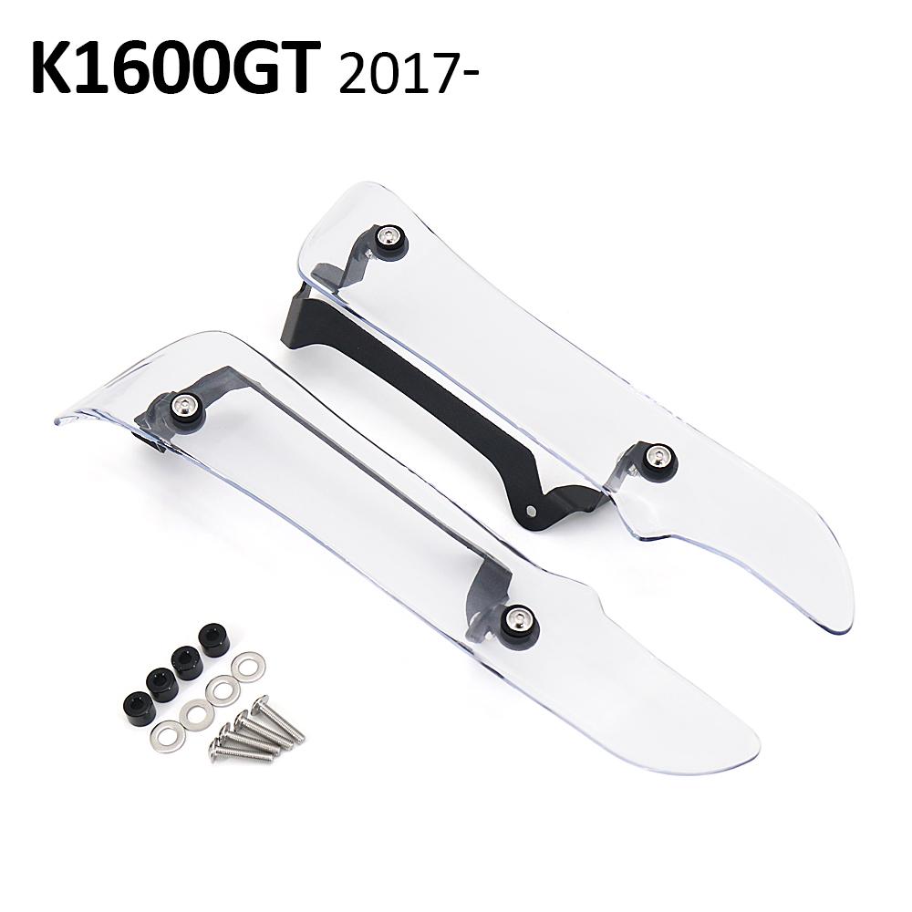 

New Motorcycle For BMW K1600GT K 1600 GT Leg Wind Deflectors Leg Protection Feet Mudguard Guard Fender k1600gt 2017 2018 2019 - прозрачный