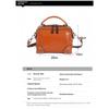 Bag Women's 2 Oil Wax Pure Leather Women's Bag Backpack Cowhide Handheld One Shoulder Crossbody Bag