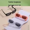 European & American Retro Square Frame Children's UV Protection Sunglasses