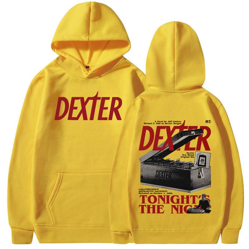 TV Play Dexter Morgan Tonight's The Night Hoodies Unisex Casual Oversized Sweatshirts Fashion Vintage Long Sleeves Pullovers