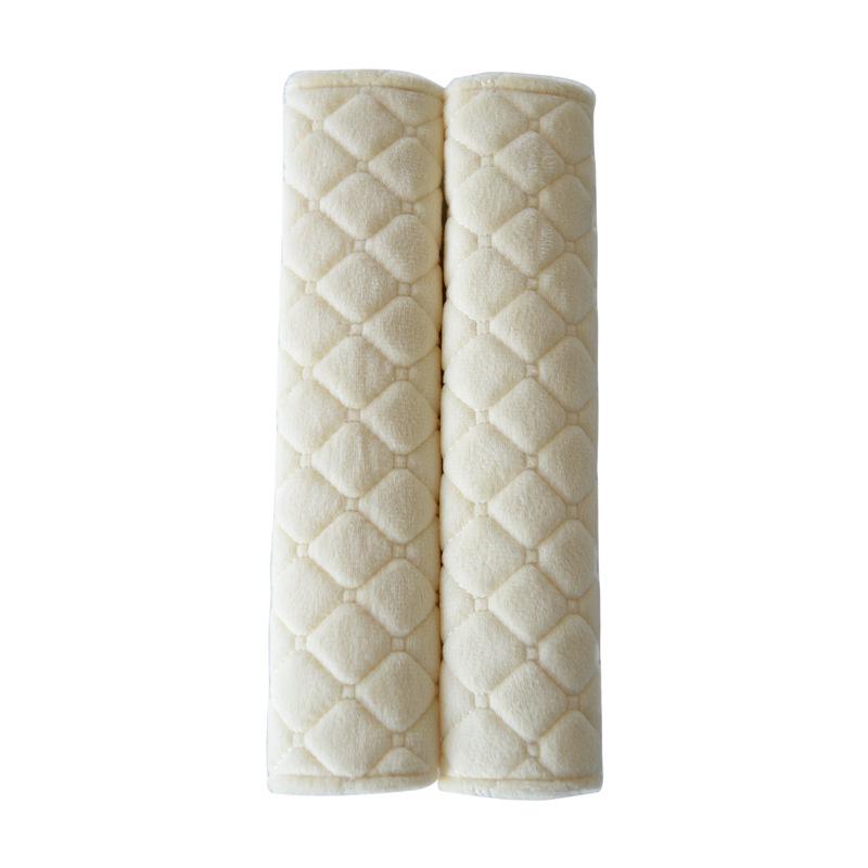 Plush Embroidered Wear-Resistant Car Seat Belt Shoulder Pad