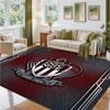 OGC Nice FC Design Crystal Velvet Rug Soft Decorative Mat for Bedroom Entrance