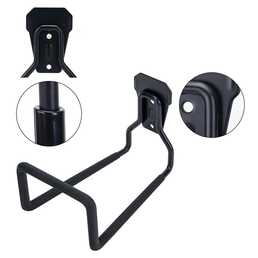 Sturdy Metal Water Hose Holder for Wall Mounting Space Saving Storage Hook Rust Proof Hanger for Outdoor Garden Use