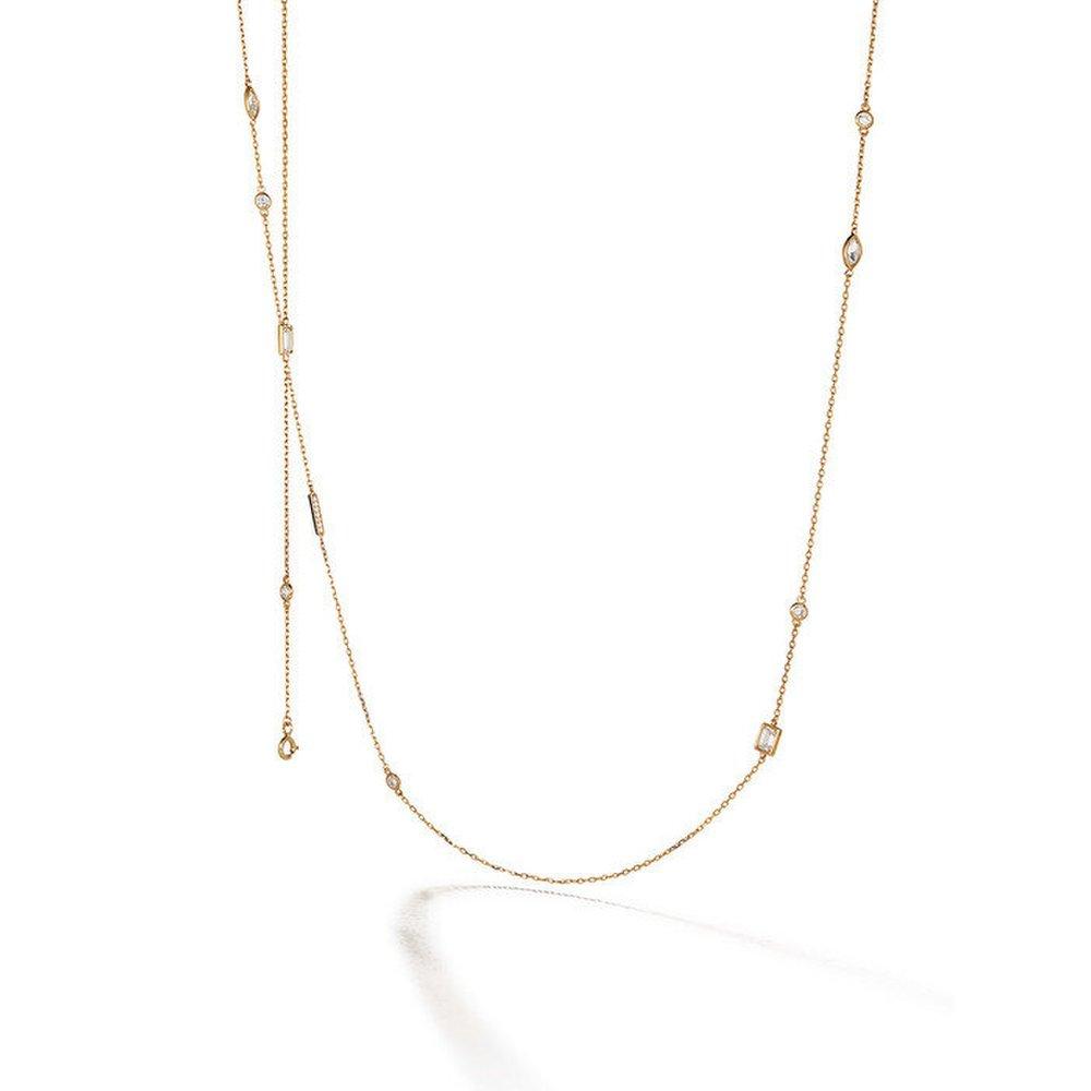 

Маска Диана Многослойная цепь 14K GOLD