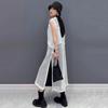 XITAO Hollow Out Patchwork Sleeveless Dress ZMY1244