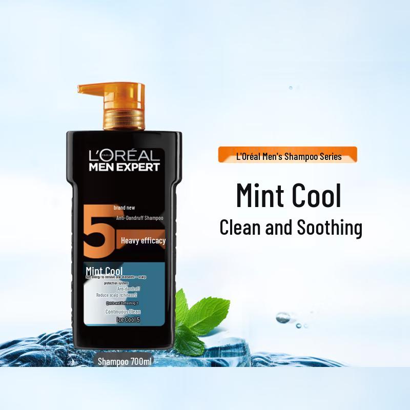 L Oréal Men s Anti-Dandruff Mint Cool Shampoo